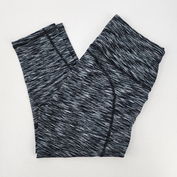 New Phisockat Womens Large 29x19 Yoga Capri Pants Leggings w/ Pockets Space Dye - Picture 4 of 7